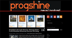 Desktop Screenshot of progshine.net